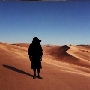 Stranger in the desert